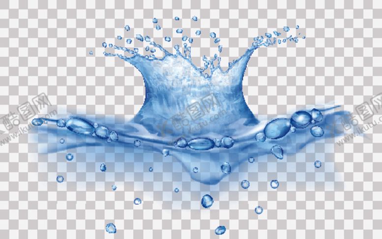 编号：49473709221620189621【酷图网】源文件下载-水花水滴水泡气泡水流