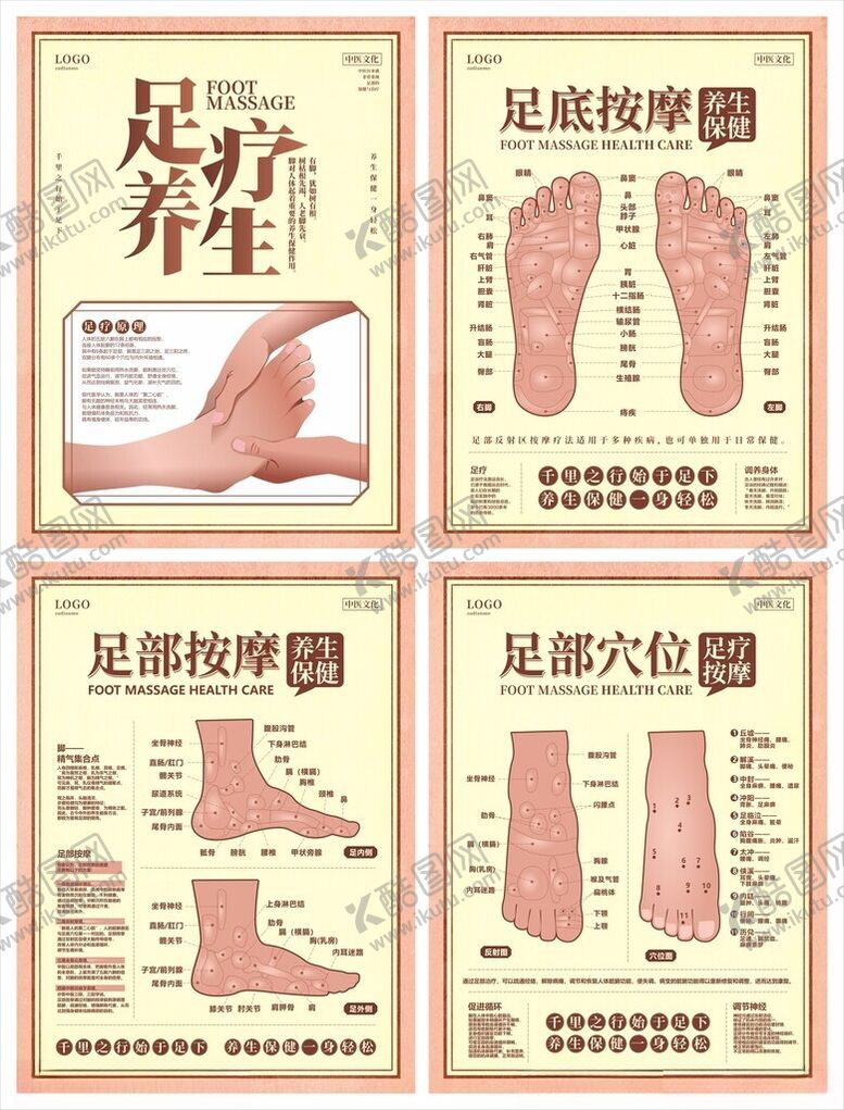 编号：14654211151852359908【酷图网】源文件下载-足部养生知识宣传海报