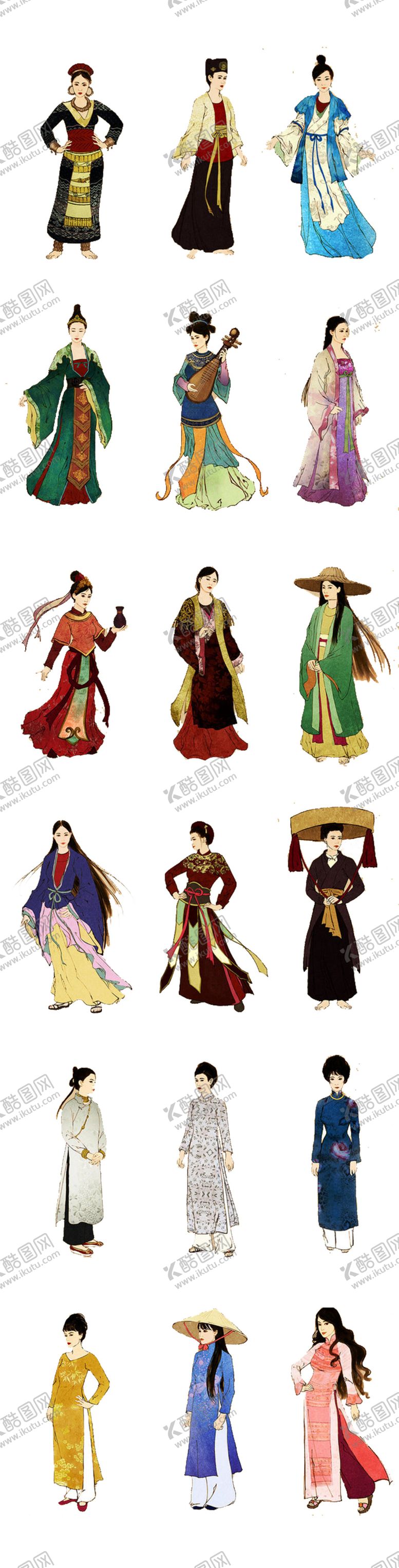 编号：55303410270058031699【酷图网】源文件下载-传统人物