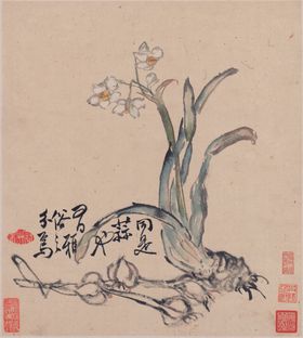 花鸟国画图案