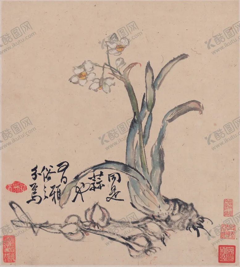 编号：79466406270212394905【酷图网】源文件下载-花鸟国画图案
