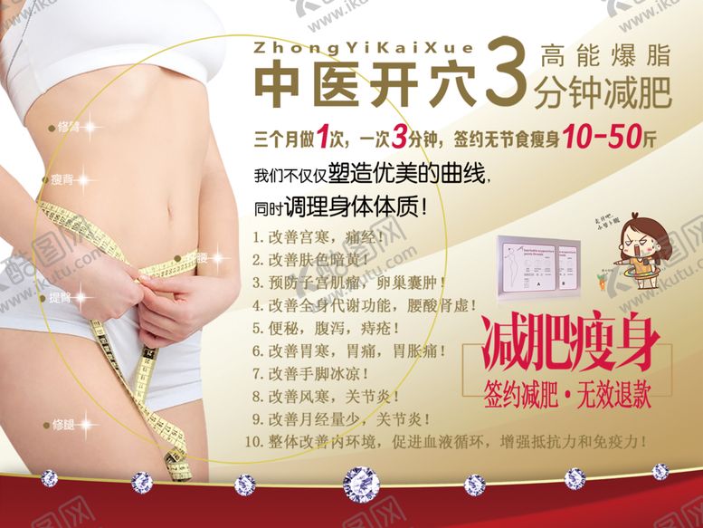 编号：96953605091902573550【酷图网】源文件下载-中医开穴减肥