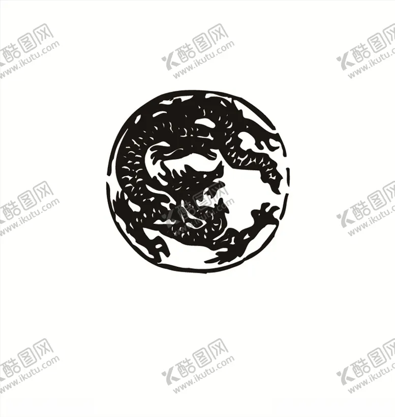 编号：40667606260948488207【酷图网】源文件下载-各朝代龙形图案龙纹历史