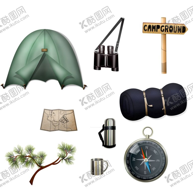 编号：34774410310027042450【酷图网】源文件下载-野营