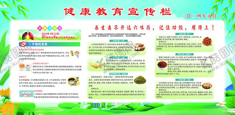 编号：93575011201621065617【酷图网】源文件下载-健康教育宣传栏