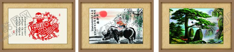 编号：82517902260807127978【酷图网】源文件下载-国画风水画