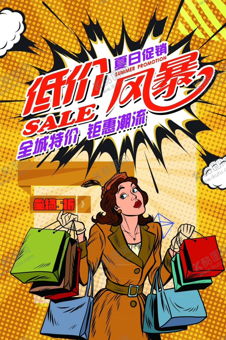 编号：17158709091205525979【酷图网】源文件下载-波普风格海报