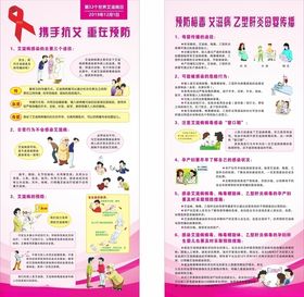 艾滋病展架