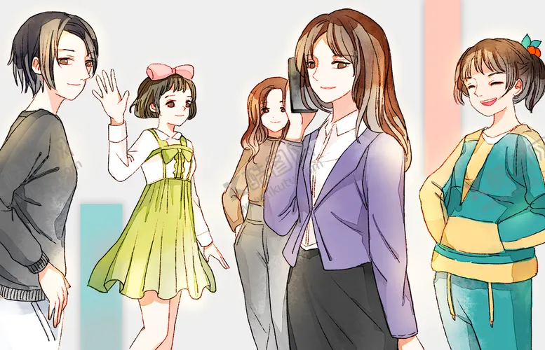 编号：60524909221532208431【酷图网】源文件下载-自信的独立女性们