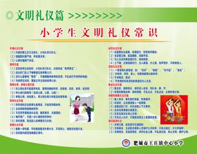 小学生文明礼仪