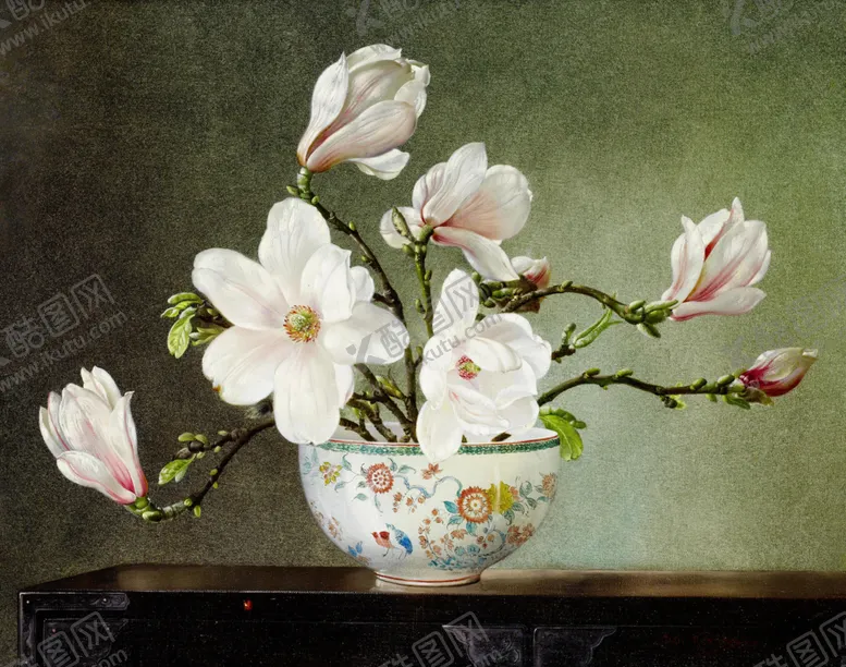 编号：33205602130130043906【酷图网】源文件下载-花卉静物油画