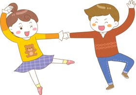 卡通小学生