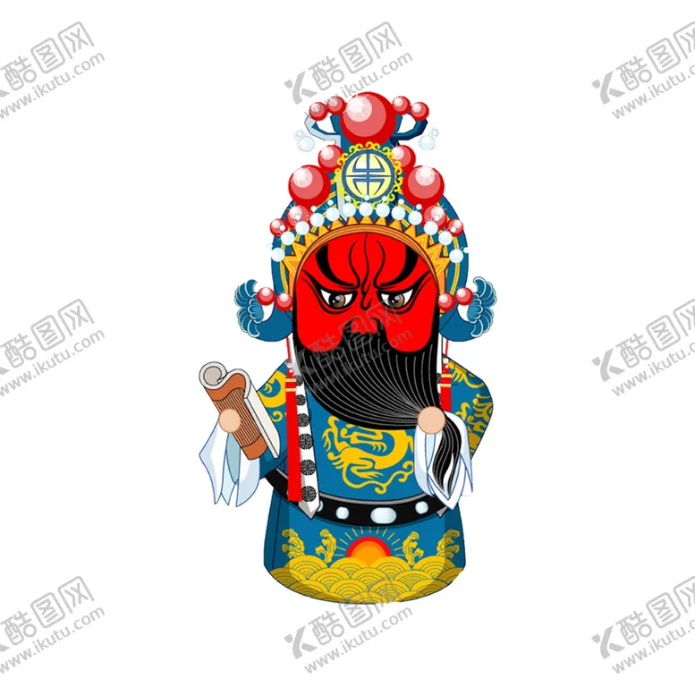编号：14555301171726239536【酷图网】源文件下载-戏曲人物PNG 戏曲元素 京剧