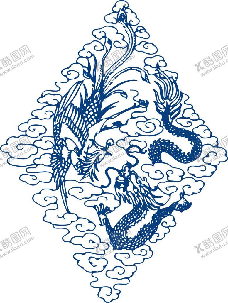 编号：34910805091731019208【酷图网】源文件下载-青花瓷图案