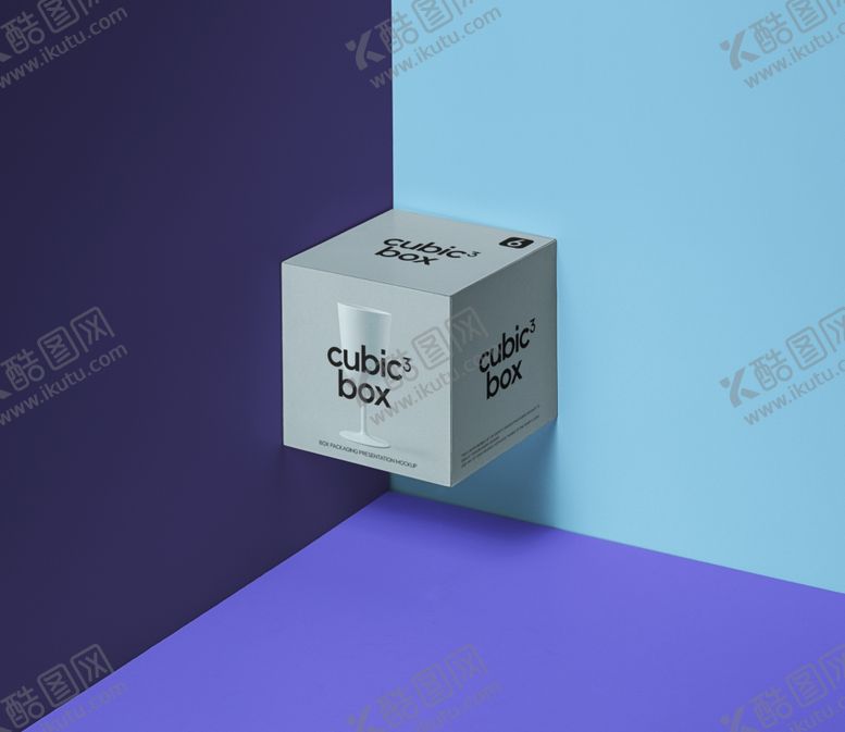 编号：72112610091726522269【酷图网】源文件下载-立方体包装展示模型