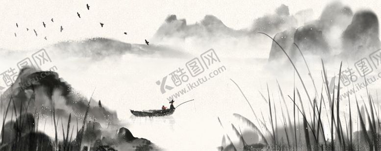 编号：95755405011321172090【酷图网】源文件下载-中国风山水背景
