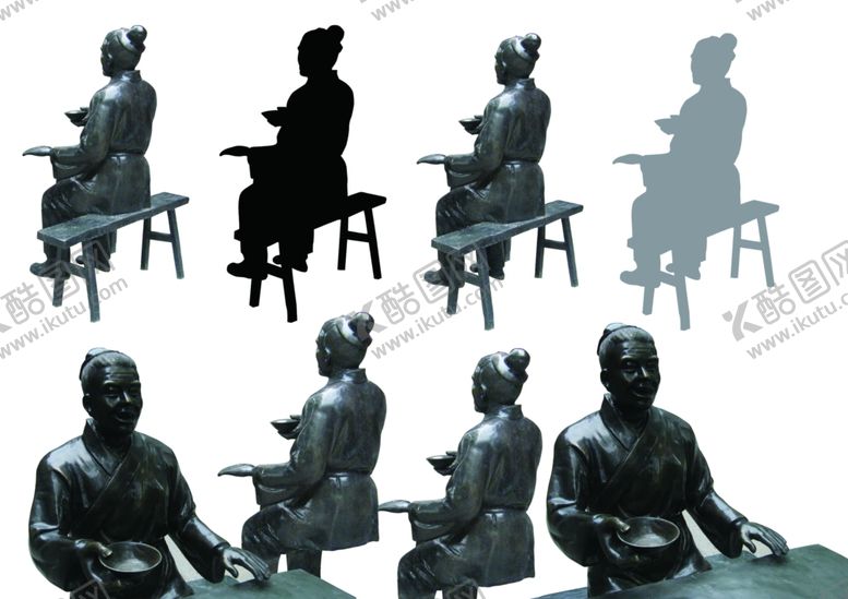 编号：45386410180152333196【酷图网】源文件下载-铜像