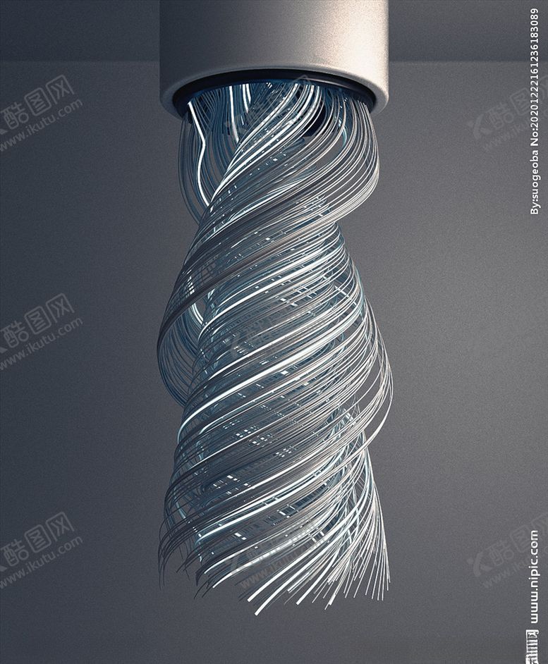 编号：65989210021312235626【酷图网】源文件下载-C4D模型电线丝