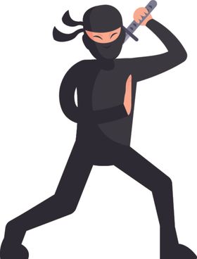 卡通忍者