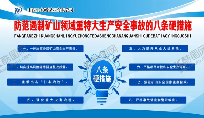 编号：44139102181953081246【酷图网】源文件下载-煤矿企业安全生产海报展板