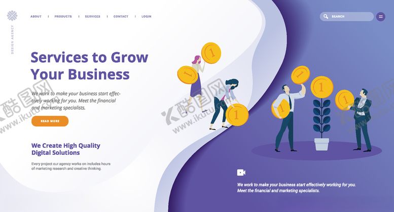 编号：41340911011004595957【酷图网】源文件下载-商务手绘插画