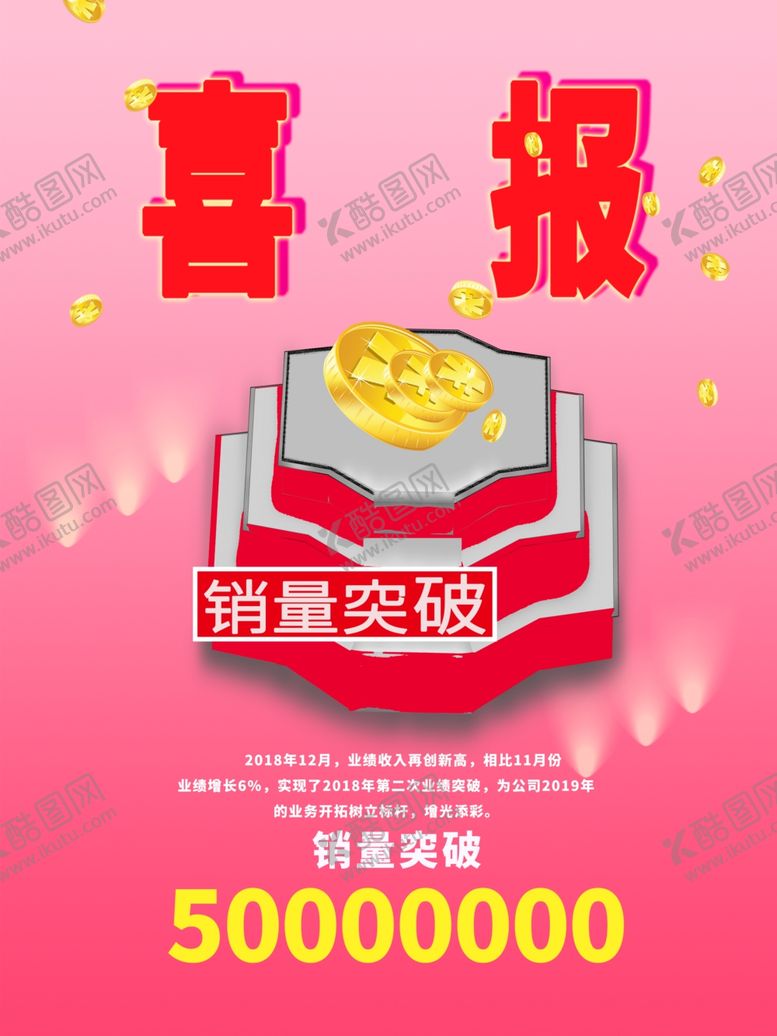 编号：30600206262002424043【酷图网】源文件下载-喜报