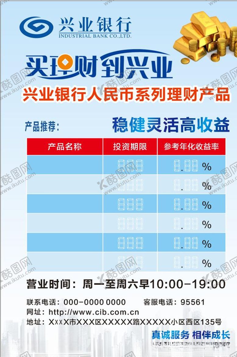 编号：89935110260425074626【酷图网】源文件下载-理财产品展板