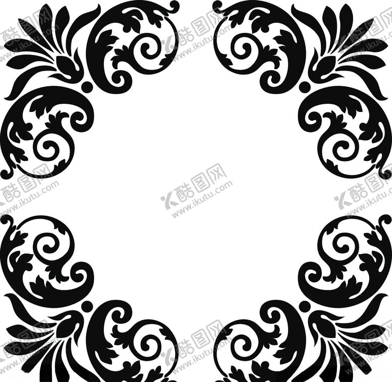 编号：95658410280854235882【酷图网】源文件下载-欧式花纹图案