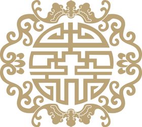 中式花纹纹理