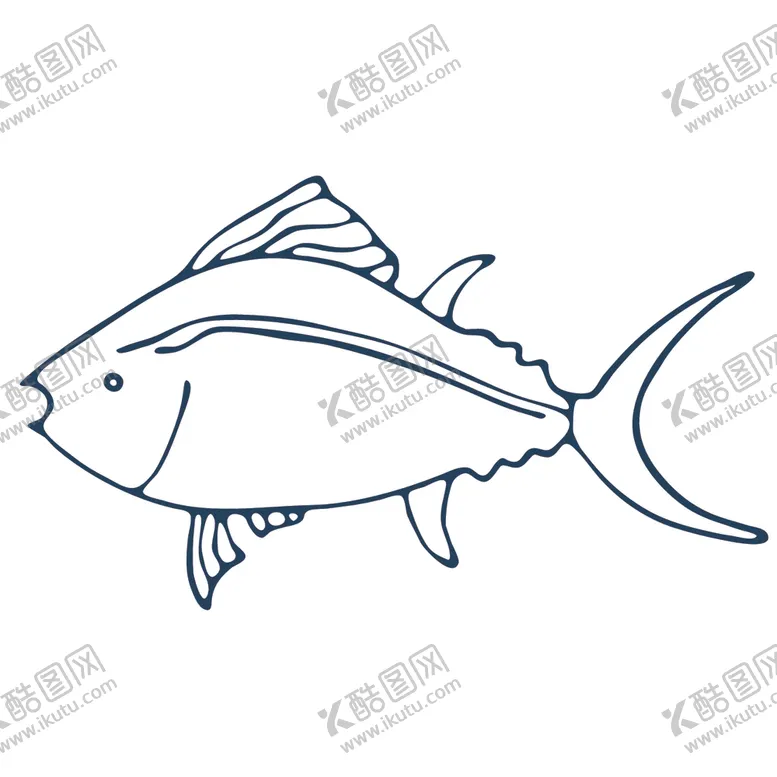 编号：23387306241002547613【酷图网】源文件下载-手绘海洋生物