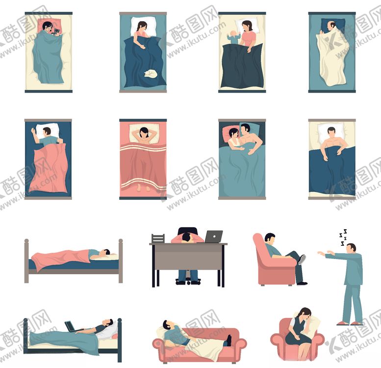 编号：10869809220524403818【酷图网】源文件下载-睡姿