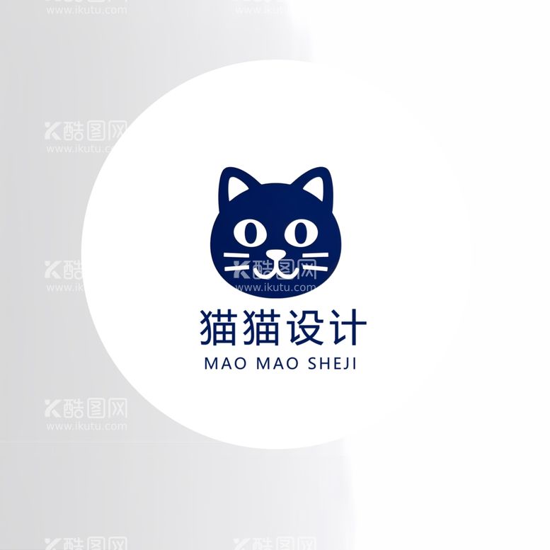 编号：86045603071703536850【酷图网】源文件下载-猫logo