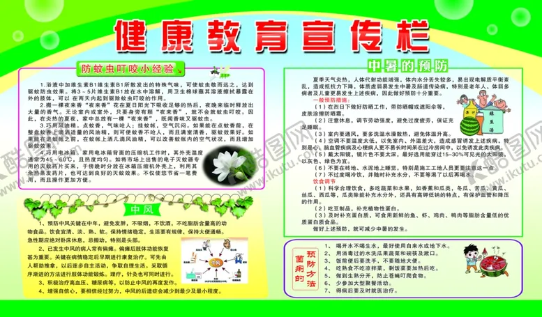 编号：72871206152346437511【酷图网】源文件下载-健康教育宣传栏