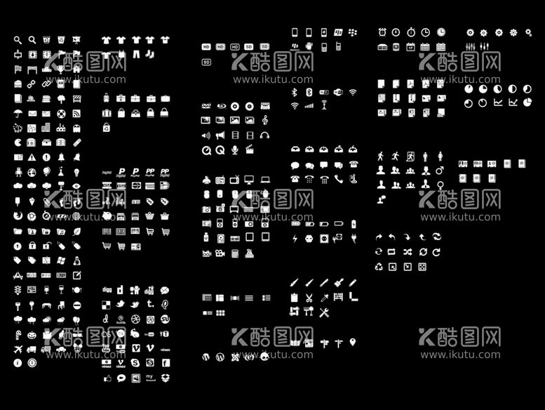 编号：57725402222028498522【酷图网】源文件下载-互联网图标VIUI设计图案