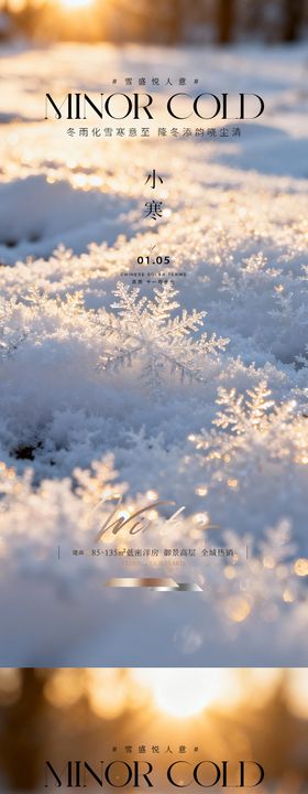 小寒海报