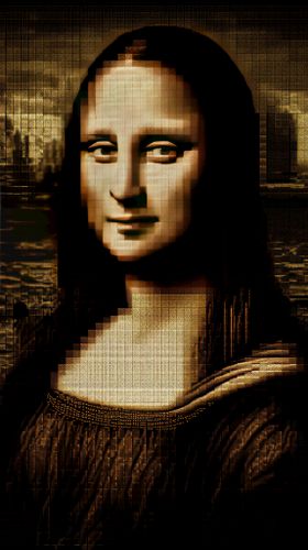 ASCII码MonaLisa