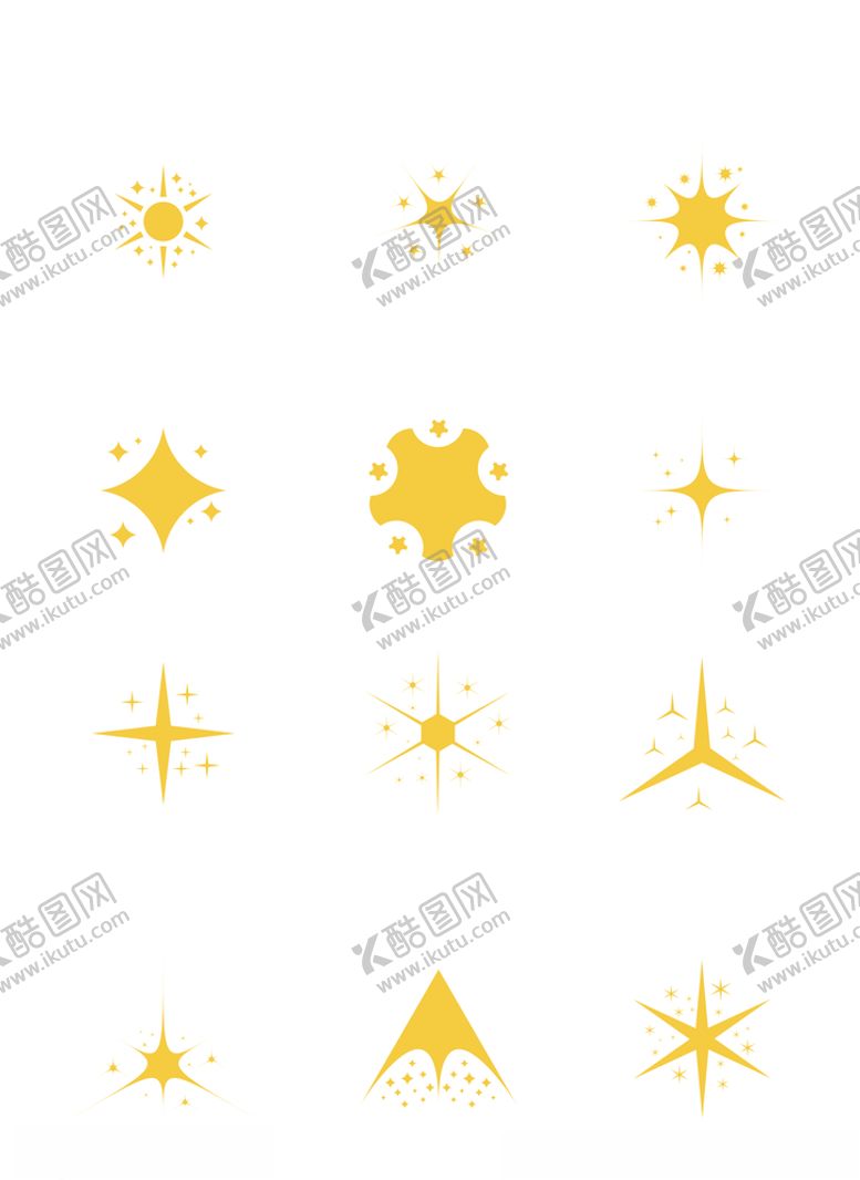 编号：62540906232153072318【酷图网】源文件下载-星星
