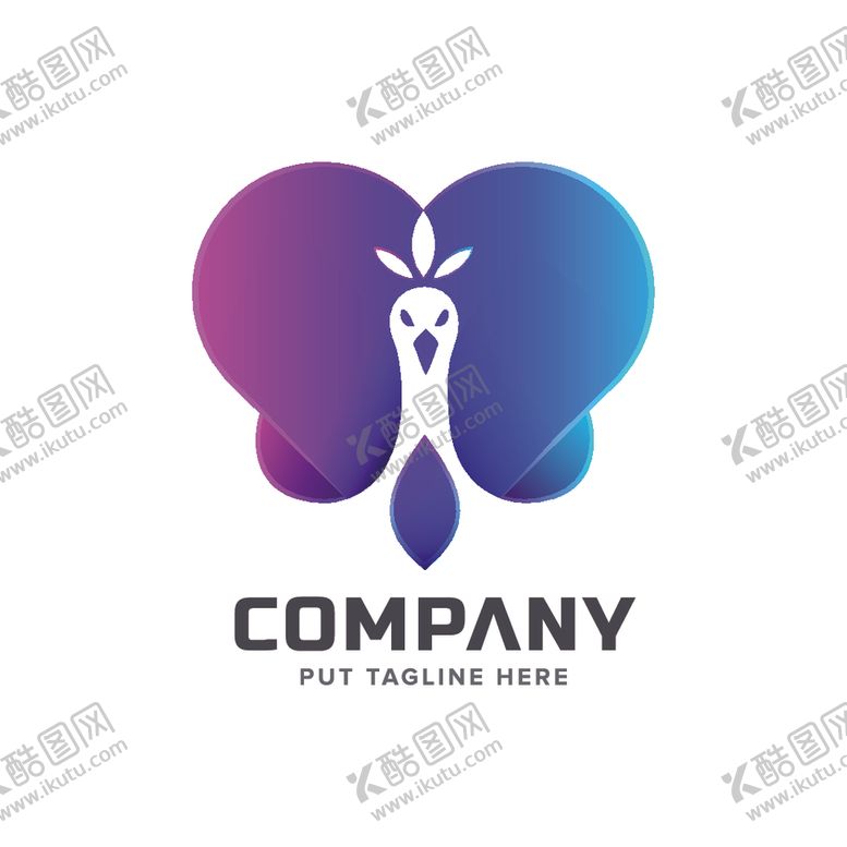 编号：30249010021447201254【酷图网】源文件下载-孔雀logo