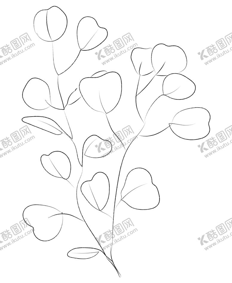 编号：65856606161442536522【酷图网】源文件下载-手绘植物花卉