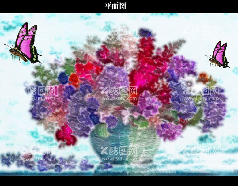 编号：36411611252259528436【酷图网】源文件下载-花朵油画 鲜花图片