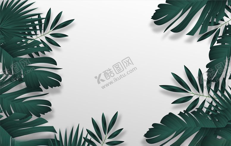 编号：94089607131404274590【酷图网】源文件下载-绿叶背景