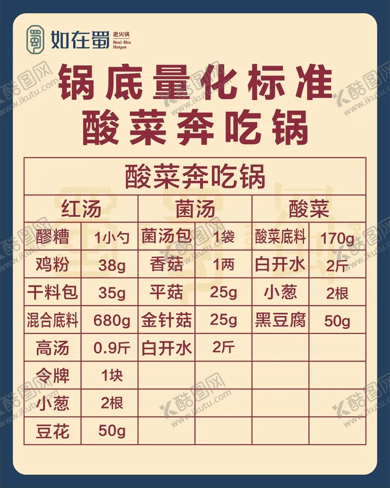 编号：17745310261037026071【酷图网】源文件下载-锅底量化标准酸菜奔吃锅