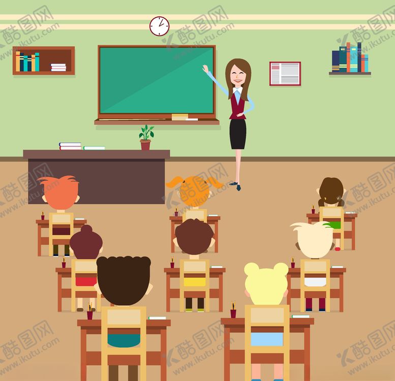 编号：77459910270134599616【酷图网】源文件下载-卡通教学