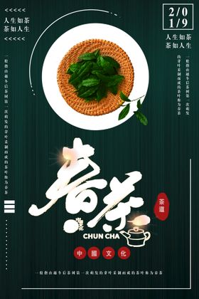 春茶欢迎品鉴茶画册