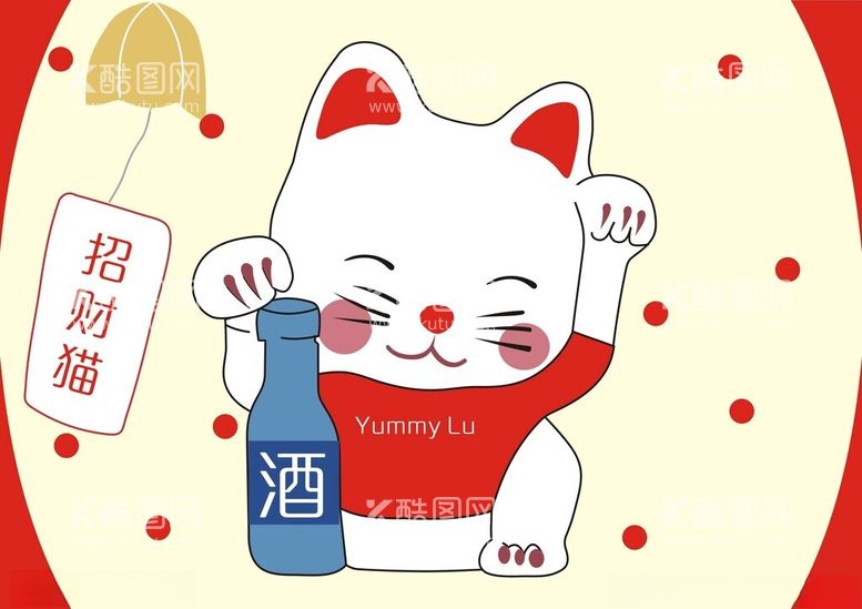 编号：10526112152104223903【酷图网】源文件下载-招财猫