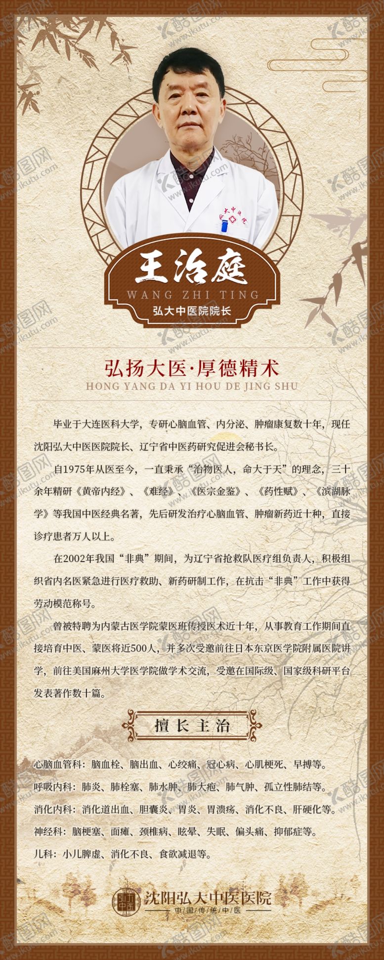 编号：65091407091210281639【酷图网】源文件下载-中医医生介绍