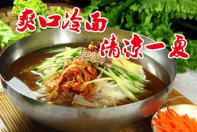 爽口大冷面冰冰凉凉