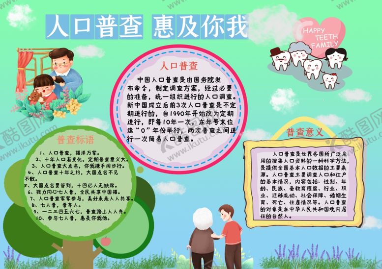 编号：56172205031716218659【酷图网】源文件下载-全国人口普查