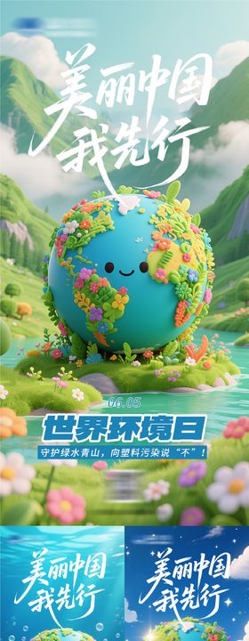 世界环境日系列海报