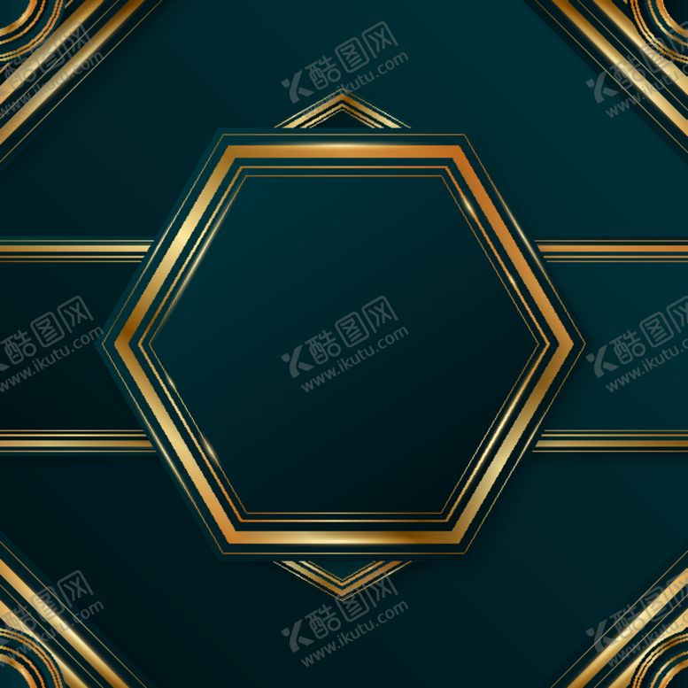 编号：14137212122203045806【酷图网】源文件下载-金色花纹黑色背景
